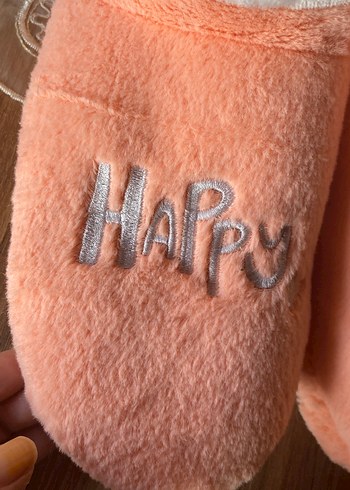 Kızlar için Nakışlı Sıcak Terlikler 40 numara - Görsel 3