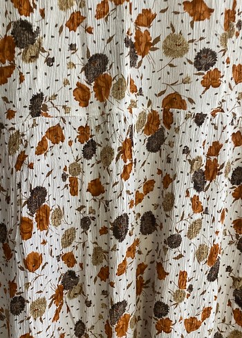 Bohem Tarzı Uzun Bağlama Desenli elbise - Görsel 5