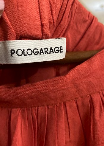 Kırmızı Uzun Salaş  Keten Etek - Görsel 6