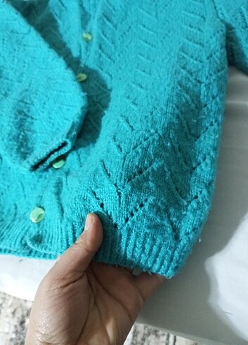 El emeği örgü yelek ,ceket  - Görsel 5