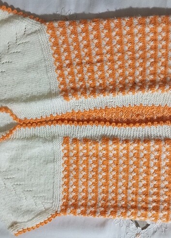 El emeği örgü yelek ,ceket  - Görsel 8