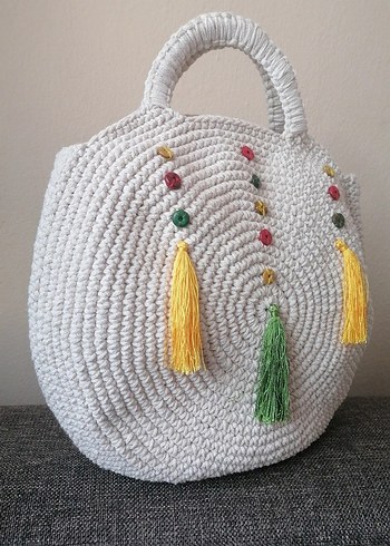 Makrome çanta