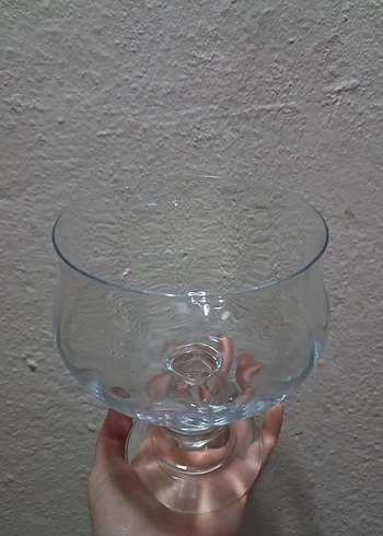 Açık Mavi Ayaklı Cam şekerlik - Görsel 2