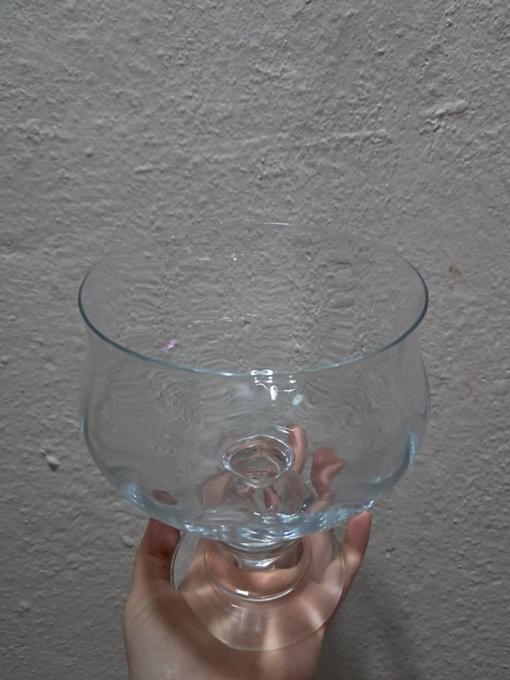 Açık Mavi Ayaklı Cam şekerlik - Görsel 2