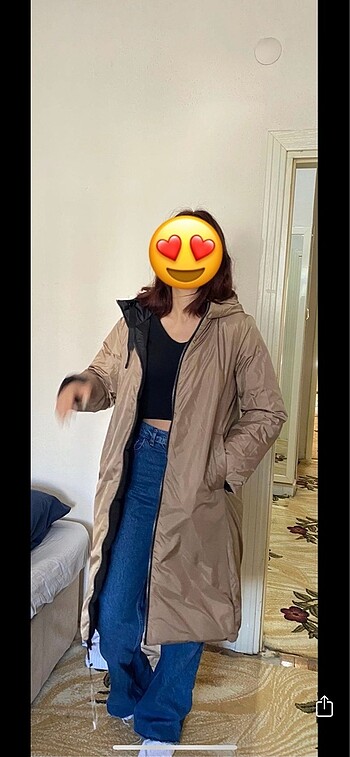 36 Beden Zara uzun mont