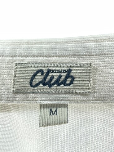 m Beden beyaz Renk Beymen Club Gömlek %70 İndirimli.