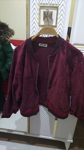 m Beden bordo Renk Ceket