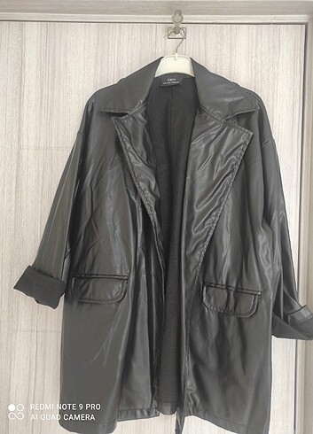 diğer Beden Deri blazer ceket