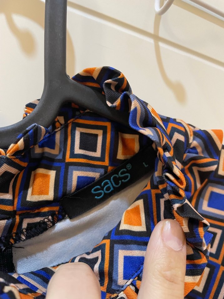 Kadın Çok Renkli Uzun Kollu Midi Tunik - Görsel 2