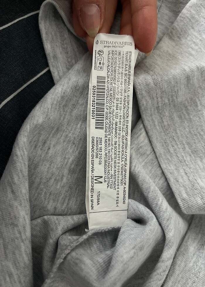 stradivarius omzu açık bluz - Görsel 2