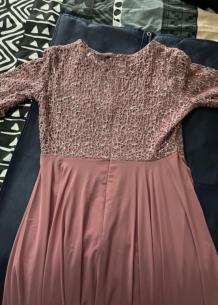 Kadın uzun abiye elbise - Görsel 2