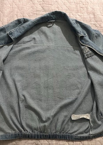 Mavi Denim Ceket - Görsel 4