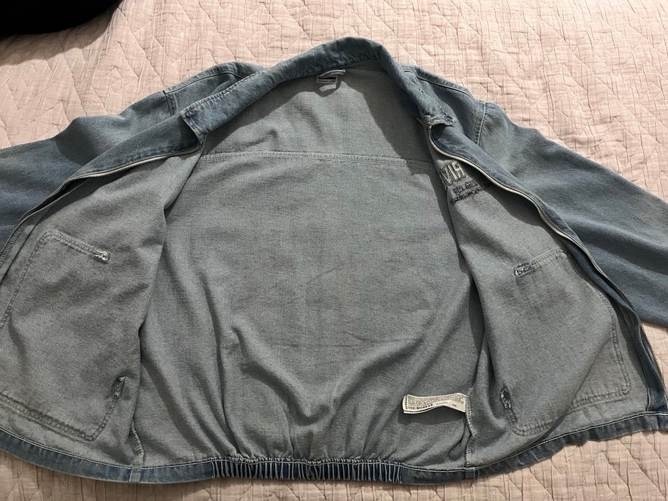 Mavi Denim Ceket - Görsel 4