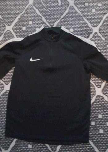 10 Yaş Beden Siyah Erkek Çocuk Uzun Kollu Sweatshirt