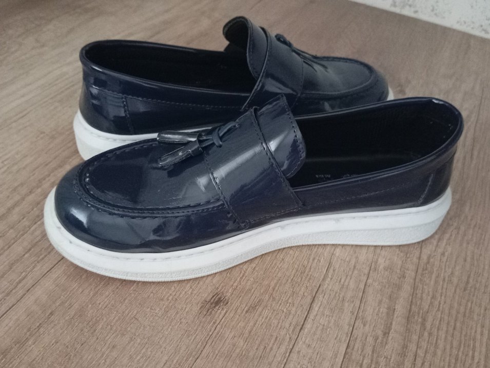 Erkek Çocuk Püsküllü Lacivert Ayakkabı - Görsel 3