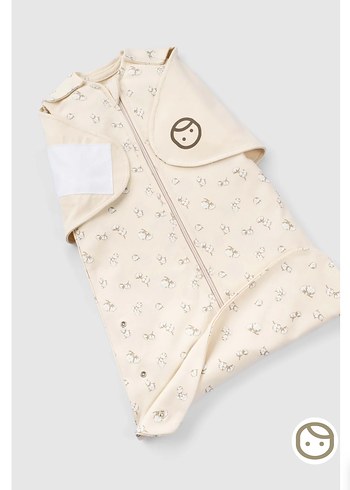 Organik Pamuklu Bebek Uyku Tulumu 0/6 ay - Görsel 4