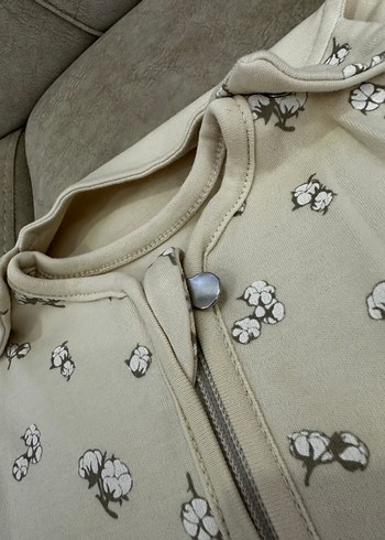 Organik Pamuklu Bebek Uyku Tulumu 0/6 ay - Görsel 6