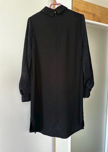 Zincir Detaylı Siyah Tunik - Görsel 5