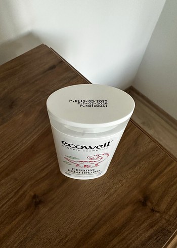 Ecowell Organik Bebek Losyonu (300 ml) - Görsel 3