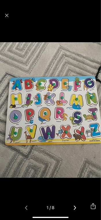 Ahşap puzzle
