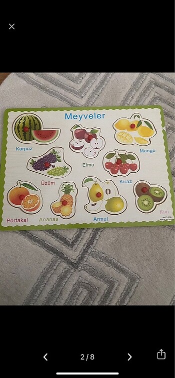Diğer Ahşap puzzle