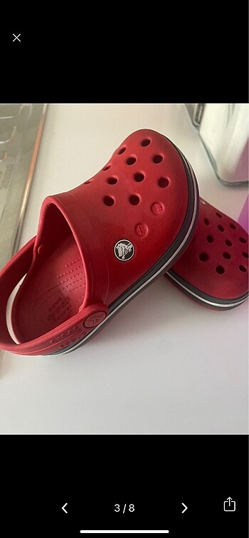 23 Beden Crocs terlik