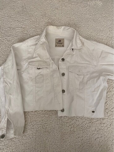 Crop kot ceket