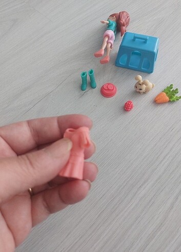 Beden Renk Polly Pocket ve hayvan dostu oyun seti