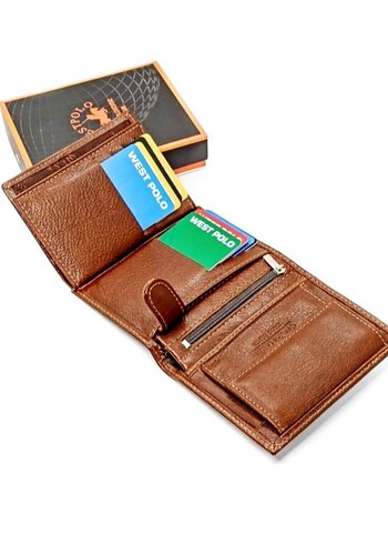 WESTPOLO HAKİKİ DERİ ERKEK CÜZDAN - Görsel 8