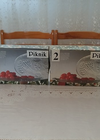 Paşabahçe PAŞABAHÇE PİKNİK 2'Lİ CAM OVAL TABAK
