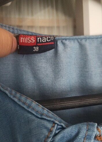 m Beden mavi Renk Kot elbise