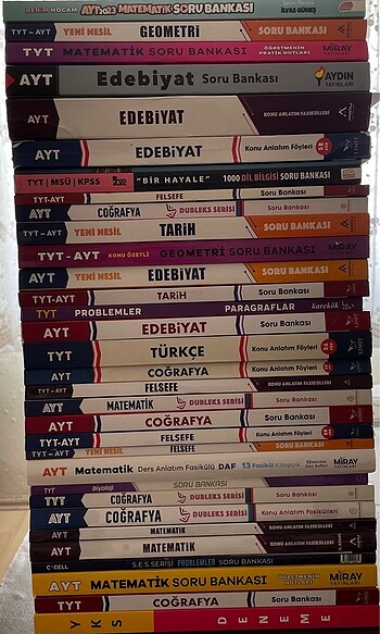 YKS TYT AYT HAZIRLIK SORU BANKASI KONU ANLATIMI