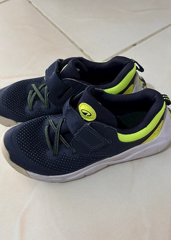 Erkek Çocuk Mavi Cırtlı Spor Ayakkabı - Görsel 2