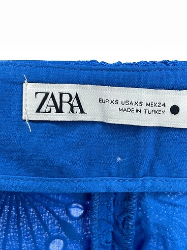 xs Beden mavi Renk Zara Mini Şort %70 İndirimli.