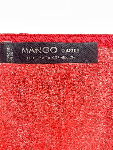 s Beden turuncu Renk Mango Bluz %70 İndirimli.