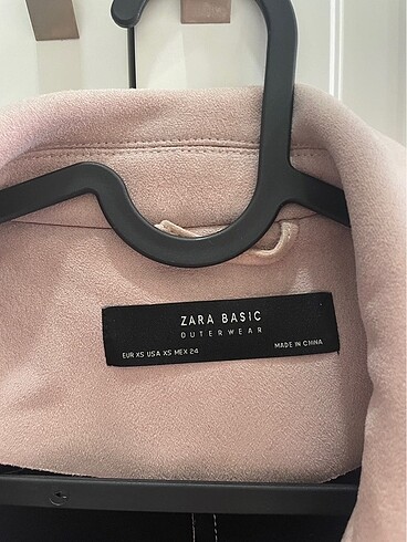 xs Beden Zara süet ceket