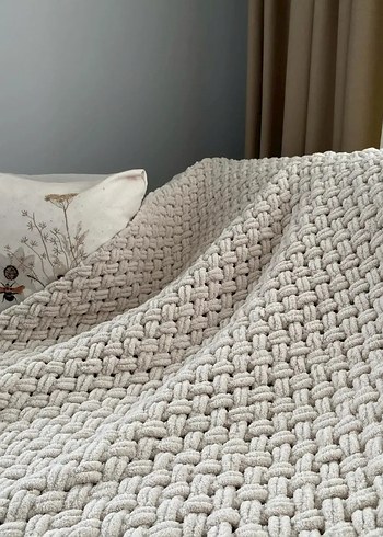 PUFFY Örgü Çocuk Battaniyesi - Görsel 5