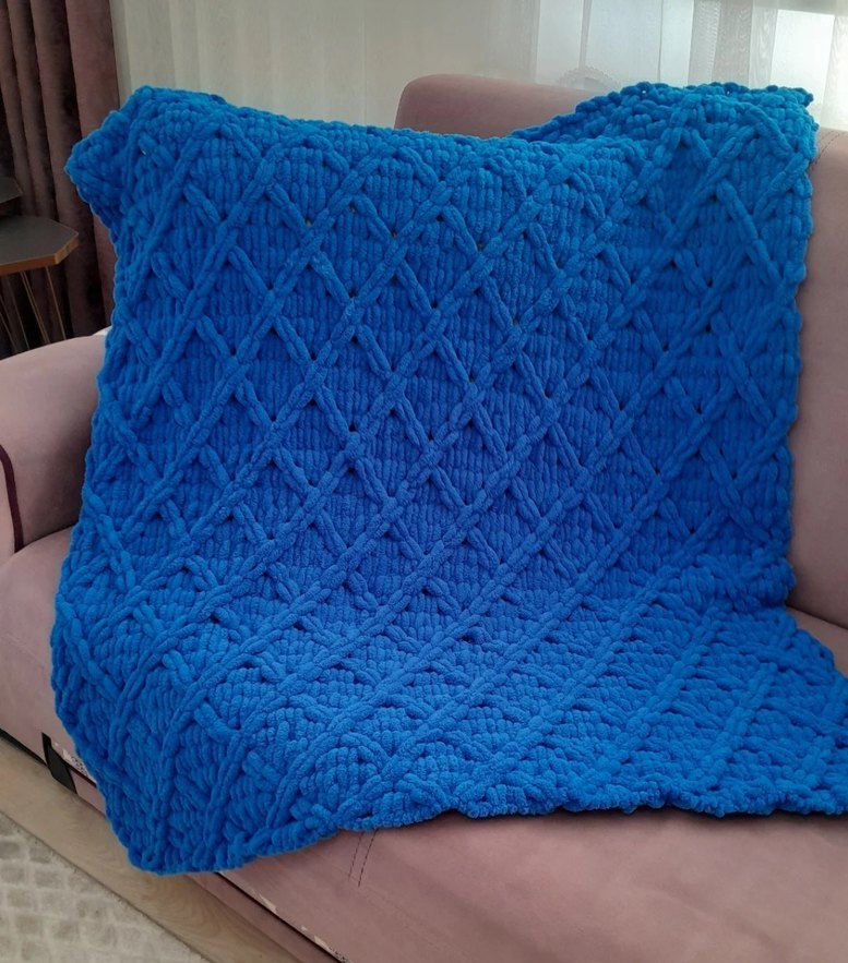 PUFFY Örgü Çocuk Battaniyesi - Görsel 2