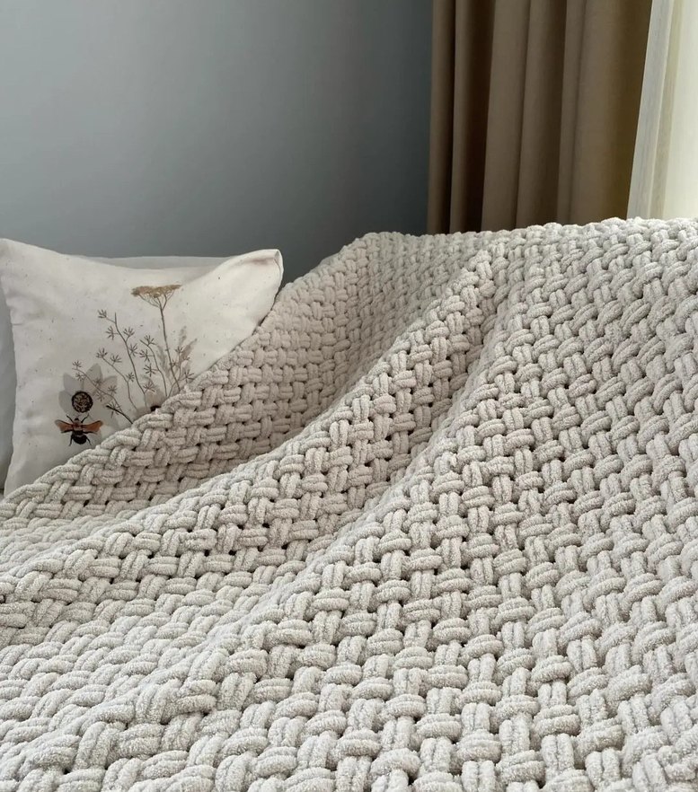 PUFFY Örgü Çocuk Battaniyesi - Görsel 5