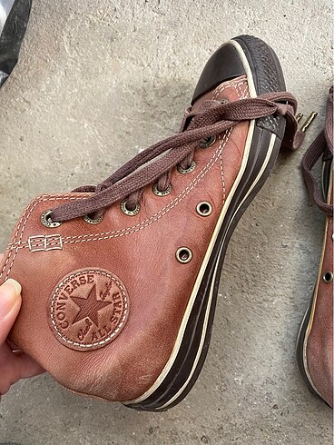 Converse deri ayakkabı