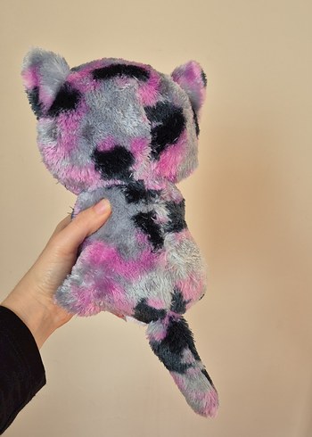 TY Beanie Boo's Lindi - Cat Pink Med - Görsel 5