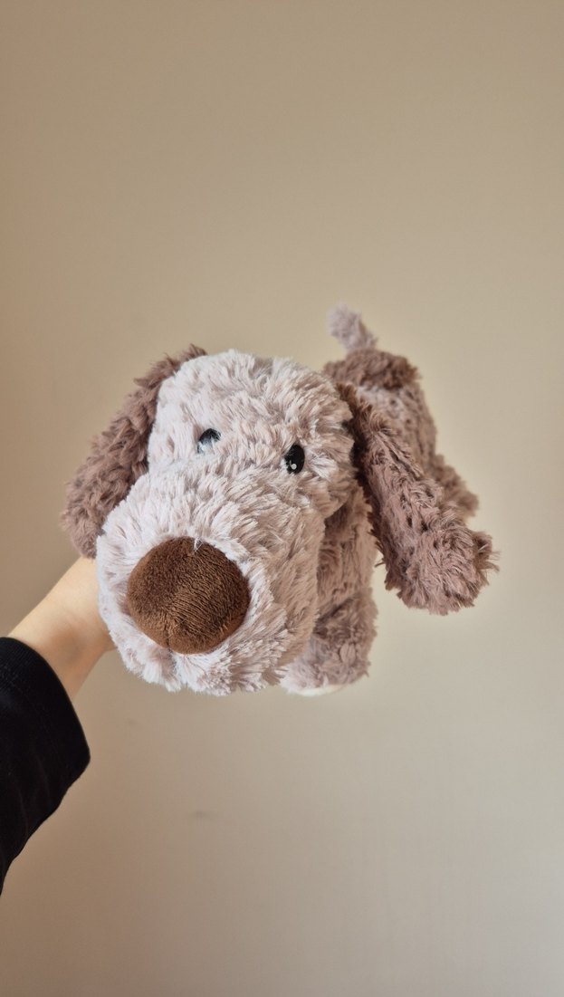 Kahverengi Yumuşak Sosis Köpek Peluş - Görsel 5