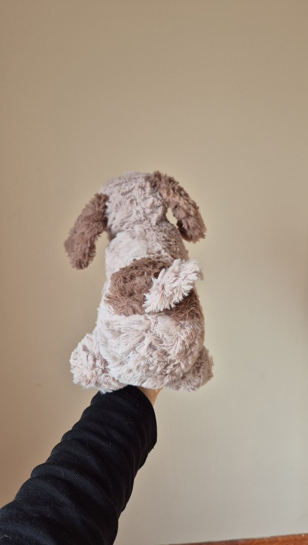 Kahverengi Yumuşak Sosis Köpek Peluş - Görsel 3