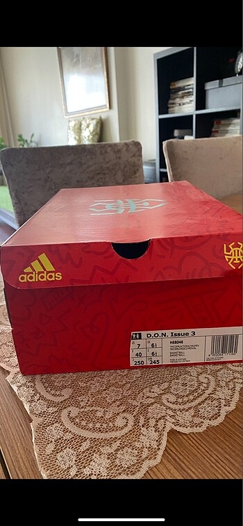37 Beden Adidas D.O.N serisi basket ayakkabısı
