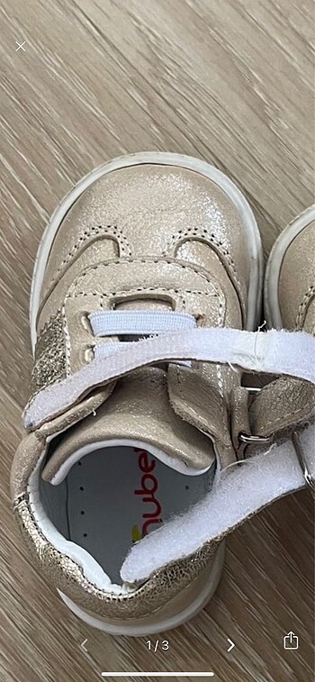 20 Beden Nubebe Kız Bebek Spor Ayakkabı