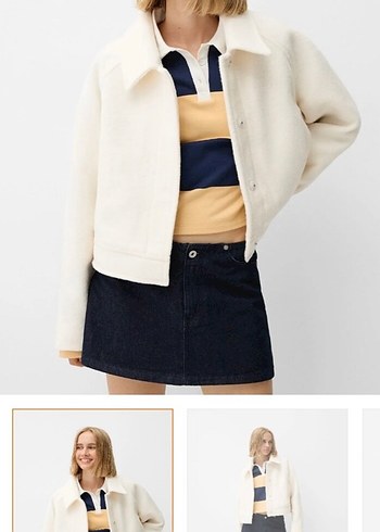 Bershka yumuşak ceket