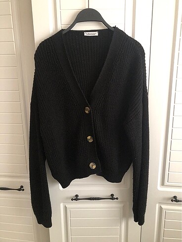 Crop hırka