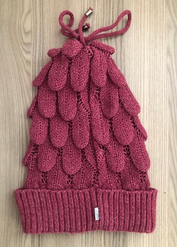 Renkli Bohem Kadın Örgü Bere - Görsel 3