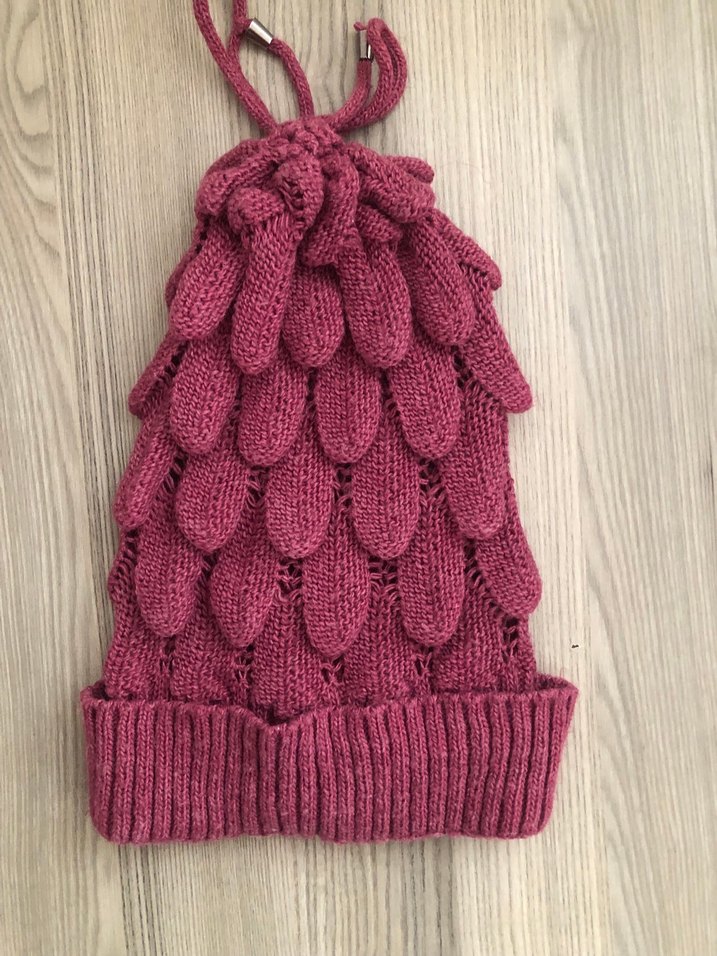 Renkli Bohem Kadın Örgü Bere - Görsel 2