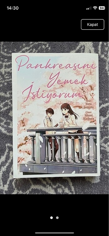  Öldür yeter 1ve2,pankreasını yemek istiyorum